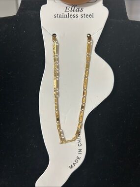 Ella Gold Link Chain foot bracelet